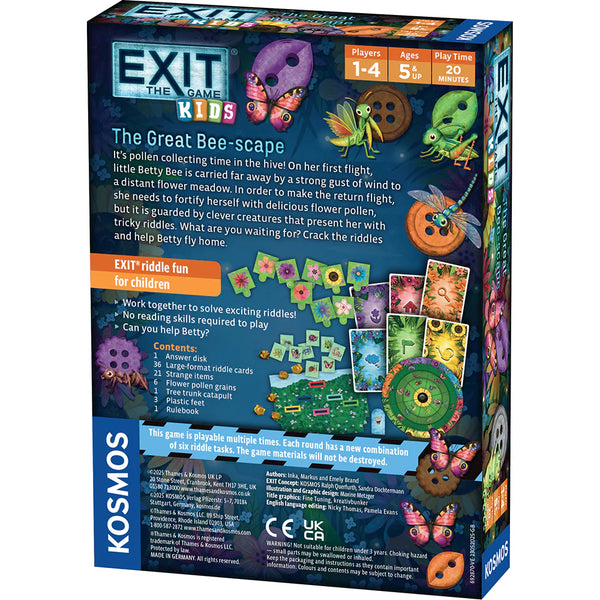 Thames & Kosmos EXIT: The Game, Kids - The Great Bee-scape