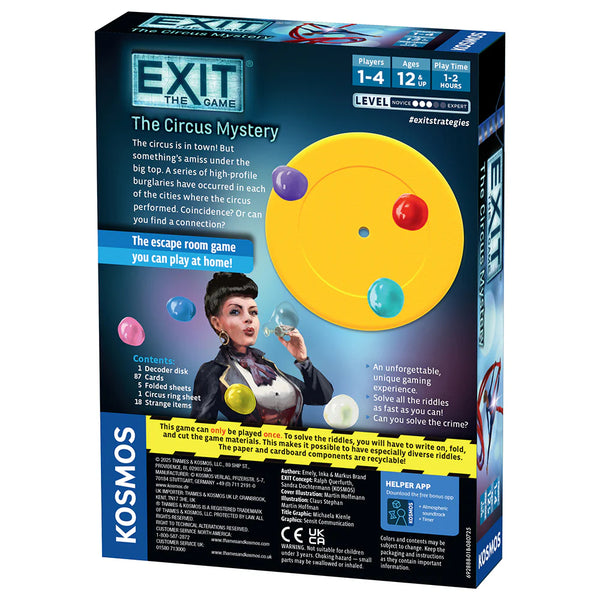 Thames & Kosmos EXIT: The Game - The Circus Mystery