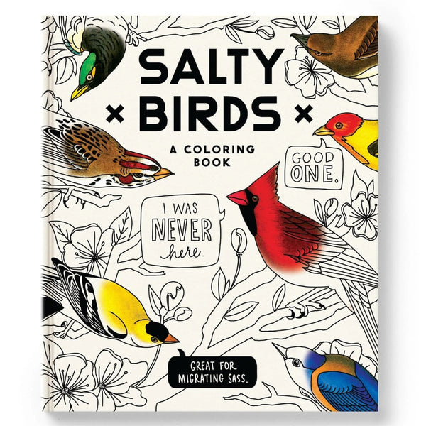 Brass Monkey Colouring Book - Salty Birds