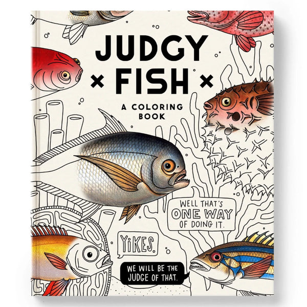 Brass Monkey Colouring Book - Judgy Fish