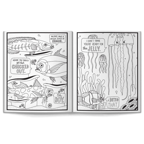 Brass Monkey Colouring Book - Judgy Fish