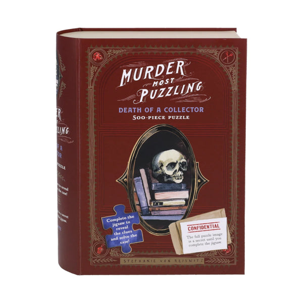 Chronicle Books 500pc Puzzle - Murder Most Puzzling, Death of a Collector