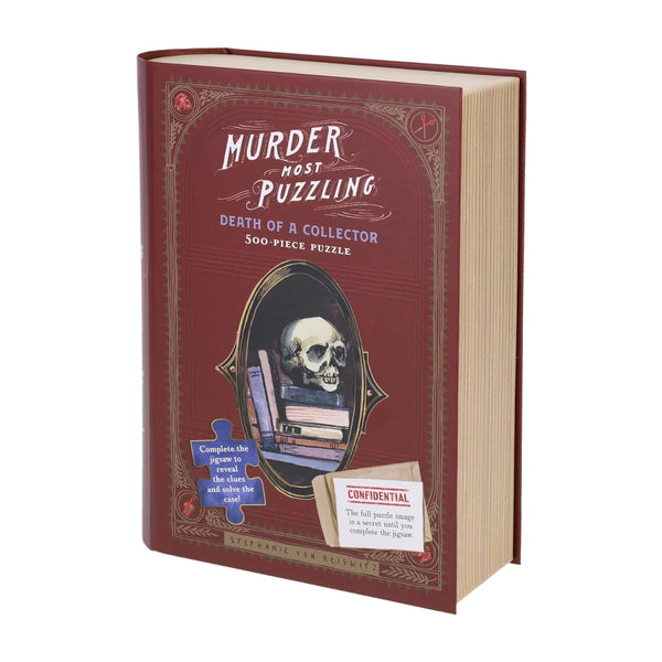 Chronicle Books 500pc Puzzle - Murder Most Puzzling, Death of a Collector