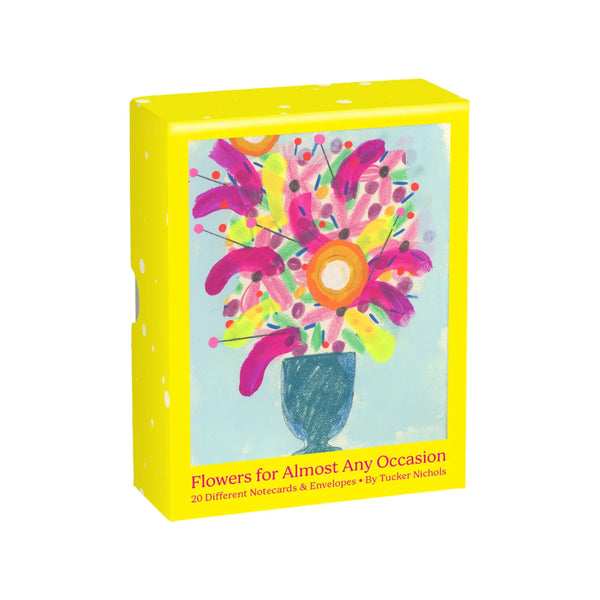 Chronicle Books 20pc Notecards & Envelopes - Flowers for Almost Any Occasion