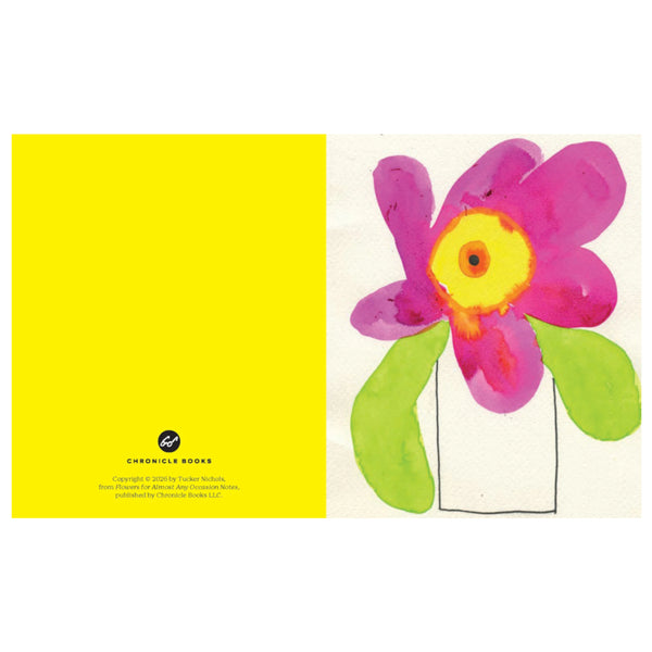 Chronicle Books 20pc Notecards & Envelopes - Flowers for Almost Any Occasion