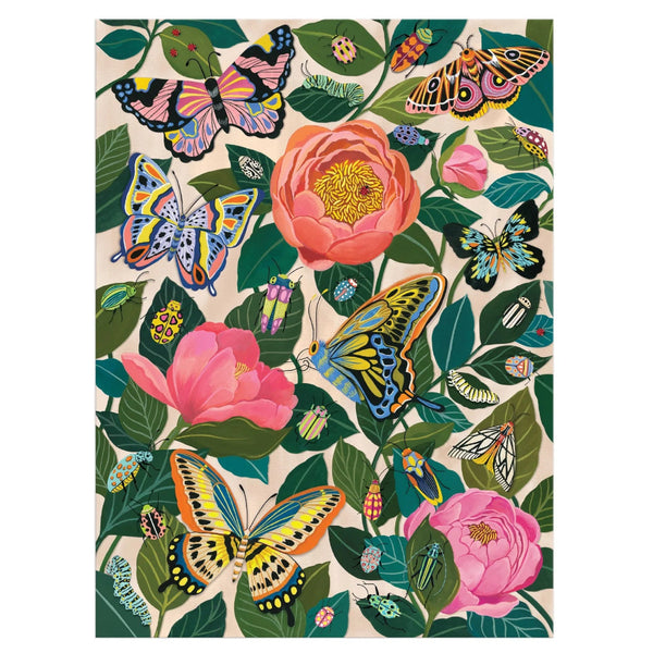 Galison 1000pc Foil Puzzle - Between The Blooms