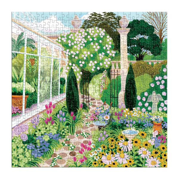 Galison 500pc Puzzle - Evergreen Gardens