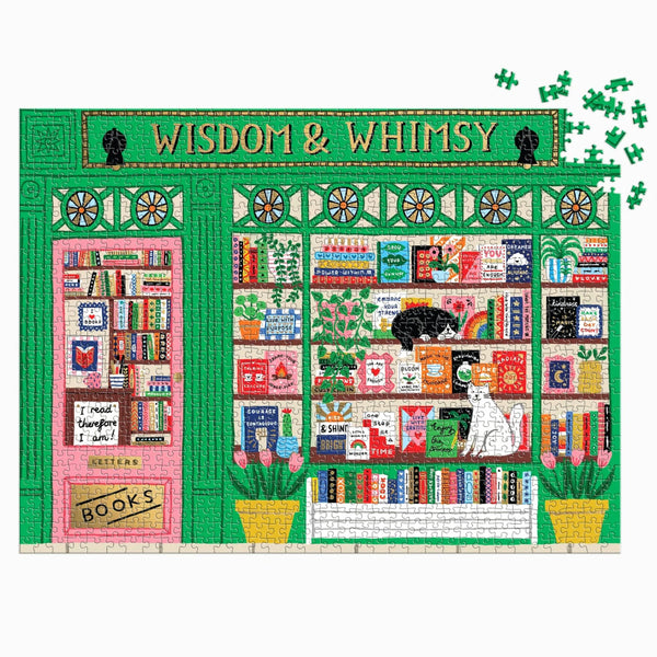 Galison 1000pc Foil Puzzle - Wisdom & Whimsy Bookshop
