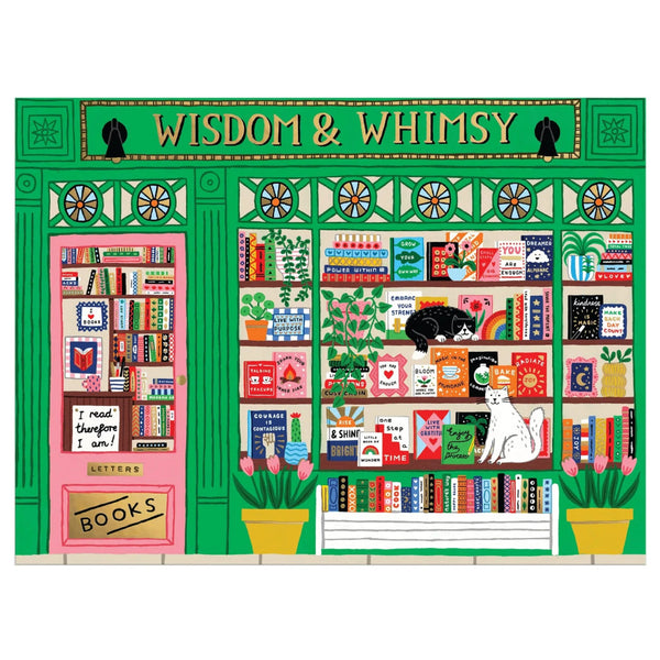 Galison 1000pc Foil Puzzle - Wisdom & Whimsy Bookshop