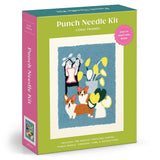 Galison Punch Needle Kit - Corgi Friends