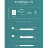 Galison Punch Needle Kit - Corgi Friends
