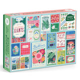 Galison 1000pc Puzzle - Ever Upward Botanist Bookshelf