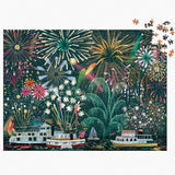 Galison 1000pc Foil Puzzle - Fireworks Jubilee