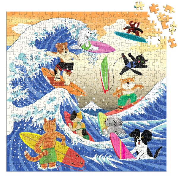 Galison 500pc Puzzle - The Great Surf
