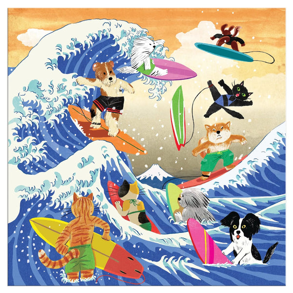 Galison 500pc Puzzle - The Great Surf