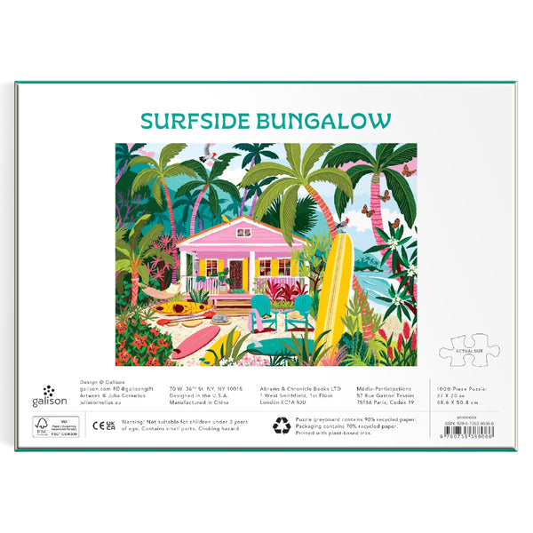 Galison 1000pc Puzzle - Surfside Bungalow
