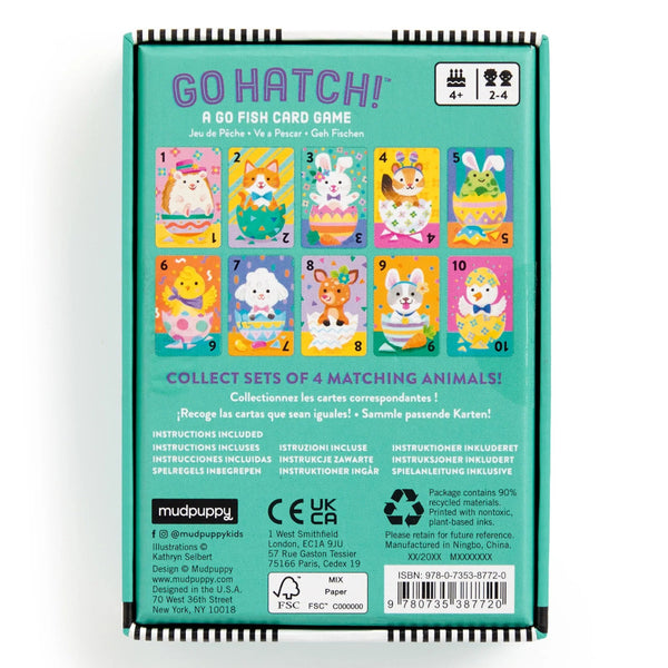 Mudpuppy Go Fish Card Game - Go Hatch!