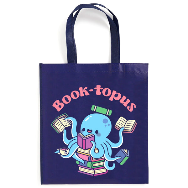Mudpuppy Tote Bag - Book-topus Octopus