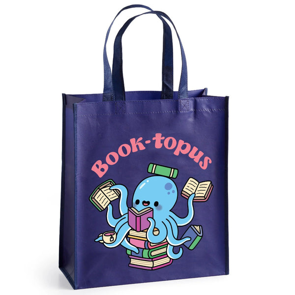 Mudpuppy Tote Bag - Book-topus Octopus
