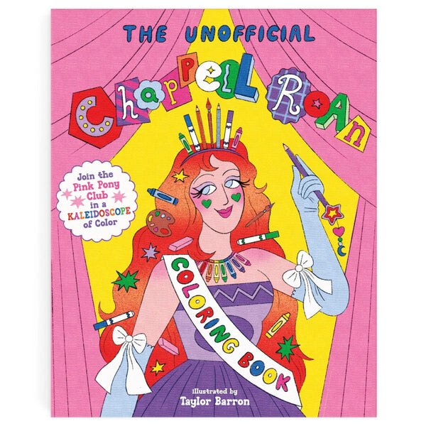 Mudpuppy Unofficial Chappell Roan Colouring Book by Taylor Barron