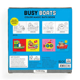 Mudpuppy Color Magic Bath Book - Busy Boats