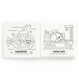 Mudpuppy Color Magic Bath Book - Busy Boats