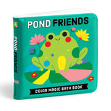 Mudpuppy Color Magic Bath Book - Pond Friends