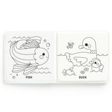 Mudpuppy Color Magic Bath Book - Pond Friends