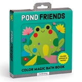Mudpuppy Color Magic Bath Book - Pond Friends