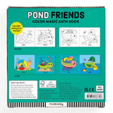 Mudpuppy Color Magic Bath Book - Pond Friends