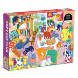 Mudpuppy 1000pc Puzzle - Cozy Cat Club