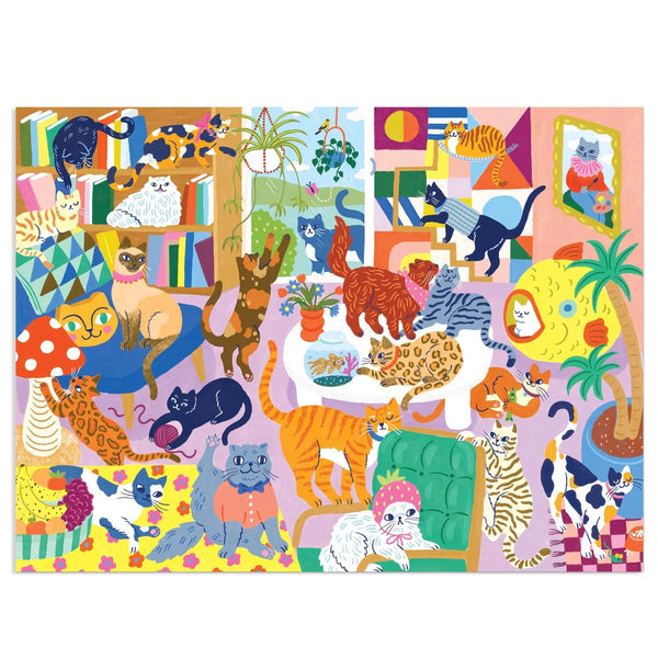 Mudpuppy 1000pc Puzzle - Cozy Cat Club