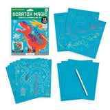 Mudpuppy Scratch Art Magic Kit - Mighty Dinosaur