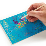 Mudpuppy Scratch Art Magic Kit - Mighty Dinosaur