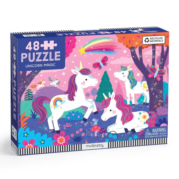 Mudpuppy 48pc Puzzle - Unicorn Magic