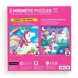 Mudpuppy Magnetic Puzzle Set of 2 - Unicorn Dreams