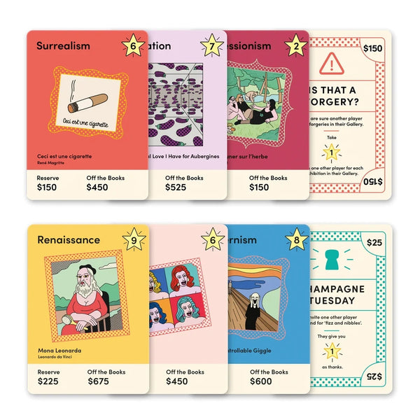 Laurence King Going, Going, Gone! The Card Game Art Auction