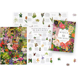 Raincoast 1000pc Puzzle - Around the World in 50 Orchids by Whooli Chen