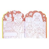 Petit Collage Colouring Book + Stickers - Dogs