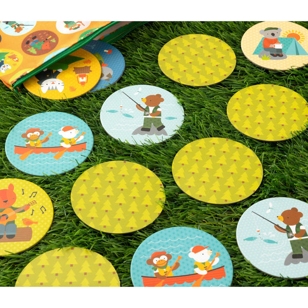 Petit Collage Little Campers Matching Game
