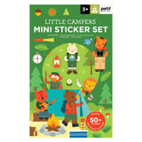 Petit Collage Mini Sticker Set - Little Campers