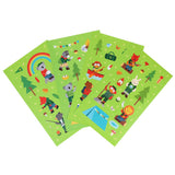 Petit Collage Mini Sticker Set - Little Campers