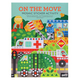 Petit Collage Mosaic Sticker Activity Set - On the Move