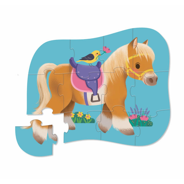 Crocodile Creek 12pc Mini Puzzle - Pony