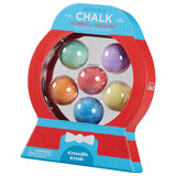 Crocodile Creek Sidewalk Chalk 6pk - Gumball Machine