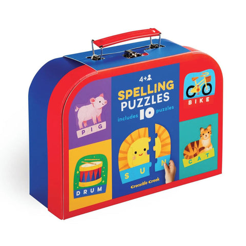 Crocodile Creek Spelling Puzzles 10pk