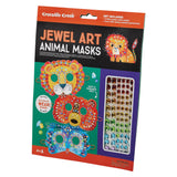 Crocodile Creek Jewel Art Animal Mask Kit 3pk