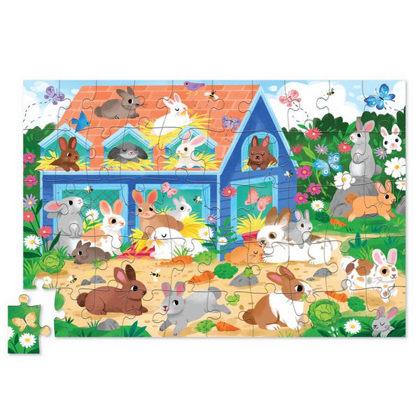 Crocodile Creek Puzzle 50pc Bunny House
