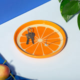 Kikkerland Trinket Dish - Orange