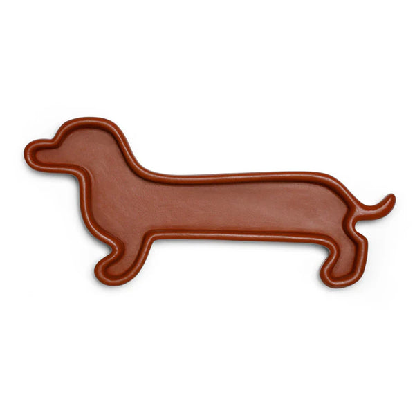 Kikkerland Terracotta Dachshund Trinket Tray